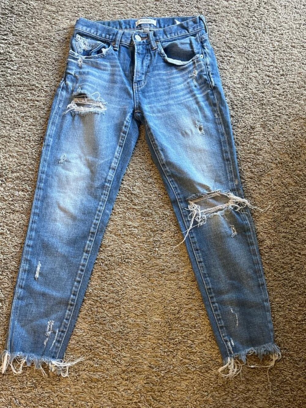 MOUSSY Women's Blue Jeans